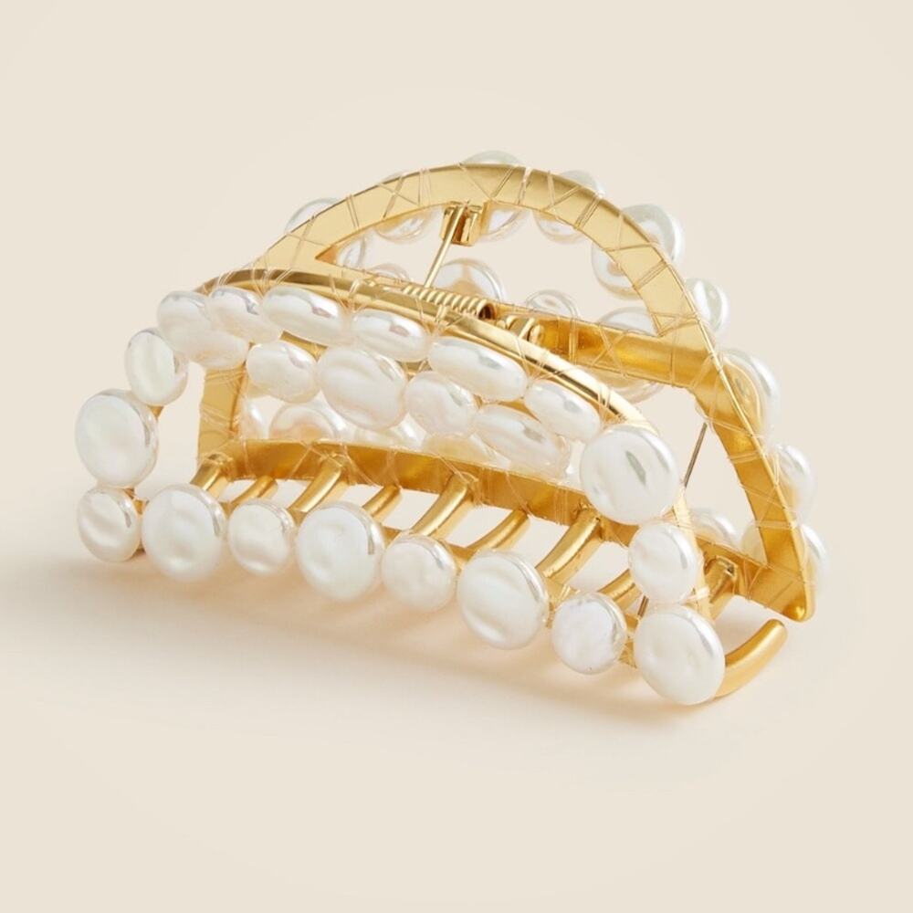 J. Crew Isola Perla claw hair clip